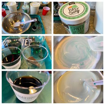 Tipsy Scoop - Making Spiked mint choc chip - Ice Cream & Frozen Yogurt Near Me - Brooklyn, New York