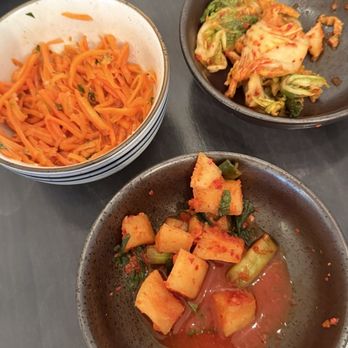 Miss Kim - Radish kimchi, nappa cabbage kimchi, and carrots - Korean Near Me - Ann Arbor, Michigan Miss Kim - Radish kimchi, nappa cabbage kimchi, and carrots - Korean Near Me - Ann Arbor, Michigan