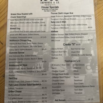1903 Taphouse - Menu 2025-11 - Beer Bar Near Me - Bishop, California 1903 Taphouse - Menu 2025-11 - Beer Bar Near Me - Bishop, California