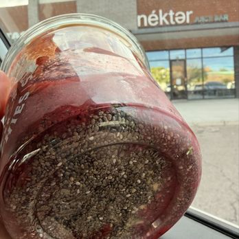 Nekter Juice Bar - PB&J Bowl incorrectly made with dried chai seeds - Juice Bars & Smoothies Near Me - Gilbert, Arizona