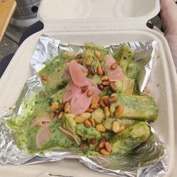 Pine nuts of pasta