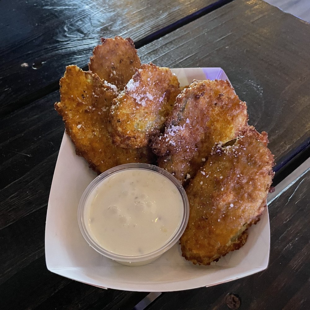 Florence Beer Market - Delicious fried pickles! 10/10. Sadly the ranch is Hidden Valley. - Beer Gardens Near Me - Florence, Texas Florence Beer Market - Delicious fried pickles! 10/10. Sadly the ranch is Hidden Valley. - Beer Gardens Near Me - Florence, Texas