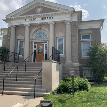 Danville Public Library - 1903 entrance to Carnegie funded portion of the library. - Libraries Near Me - Danville, Indiana Danville Public Library - 1903 entrance to Carnegie funded portion of the library. - Libraries Near Me - Danville, Indiana