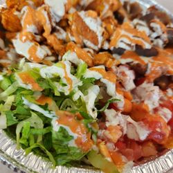 Big Guy’s Chicken & Rice - Beef / Lamb gyro