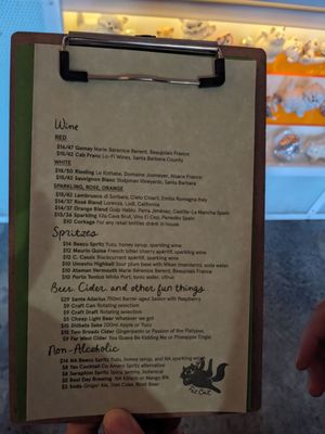 Menu photo 2 Fat Cat & The Mantis San Francisco, CA Menu photo 2 Fat Cat & The Mantis San Francisco, CA