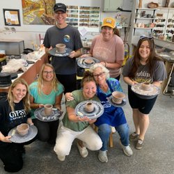 Sarasota Clay Company - Wheel Throwing on the Potter's Wheel with owner Carla O'Brien. Beginner Pottery Class
