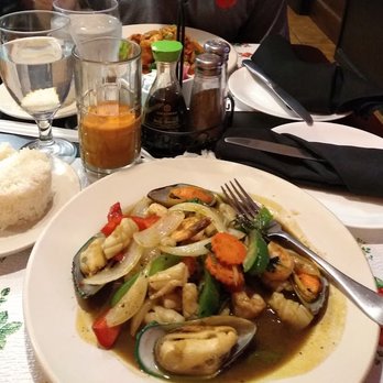 Thai Spice - Spicy Basil Mixed Seafood, my favorite dish. - Thai Near Me - Anderson, South Carolina Thai Spice - Spicy Basil Mixed Seafood, my favorite dish. - Thai Near Me - Anderson, South Carolina