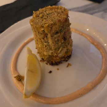 Dorothy's Downtown - Crabcake. Unique. Good flavor. Crispy bottom. - Cocktail Bars Near Me - Jacksonville, Florida
