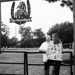 The HorseBarn - Engagement picture...