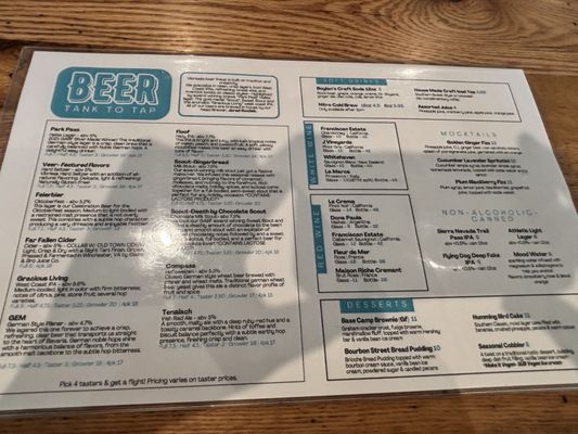 Menu photo 6 Vibrissa Beer Winchester, VA