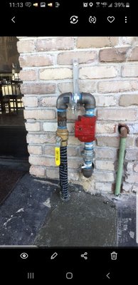 Earth quake Gas Shut off Valves - Installation of Earth Quake shut off valves. Earth quake Gas Shut off Valves - Installation of Earth Quake shut off valves.