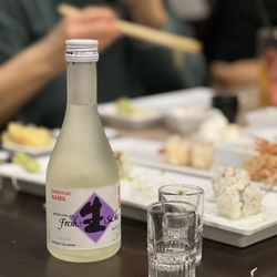 Island Boba Sushi & Poke - New cold sake: it was yummy! Light refreshing easy to drink.