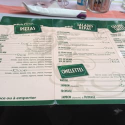 Le Glacier - Des pizzas de 29cm, des salades, des omelettes, des crêpes salées et sucrées