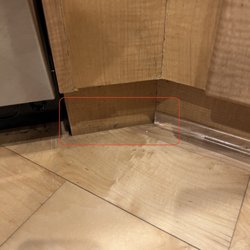 Pacific West Home Improvements - molding knocked off