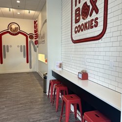 Hot Box Cookies - Seating lobby