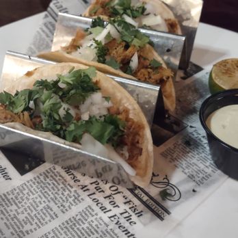 Guy Fieri's Mt. Pocono Kitchen - Pork street tacos - from Guy Fieri's Poconos Restaurant - American Near Me - Mount Pocono, Pennsylvania Guy Fieri's Mt. Pocono Kitchen - Pork street tacos - from Guy Fieri's Poconos Restaurant - American Near Me - Mount Pocono, Pennsylvania