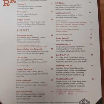 Resurrection Roadhouse - Menu - American Near Me - Seward, Alaska
