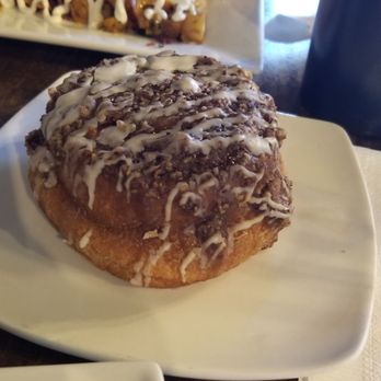 Frontier Perk Cafe - Pecan cinnamon roll - Cafes Near Me - St. Charles, Missouri Frontier Perk Cafe - Pecan cinnamon roll - Cafes Near Me - St. Charles, Missouri