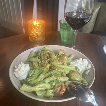 Alpana - Pesto pasta - New American Near Me - Chicago, Illinois Alpana - Pesto pasta - New American Near Me - Chicago, Illinois