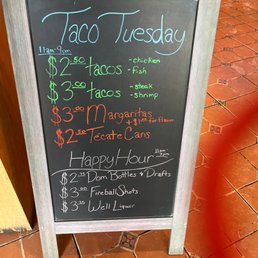 Taco Tuesday specials Taco Tuesday specials