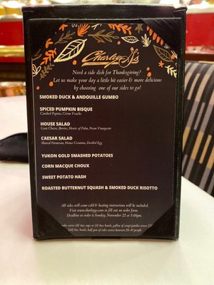 Menu photo 5 Charley G's Lafayette, LA