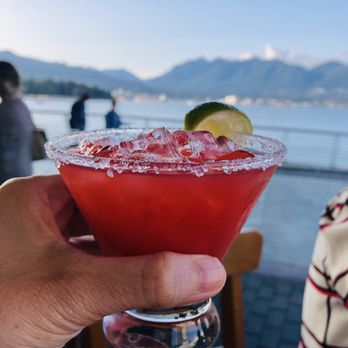 Mahony's Tavern - Strawberry Margarita - Irish Near Me - Vancouver, British Columbia