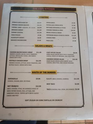 Menu photo 2 Cozy Kitchen Lafayette, IN