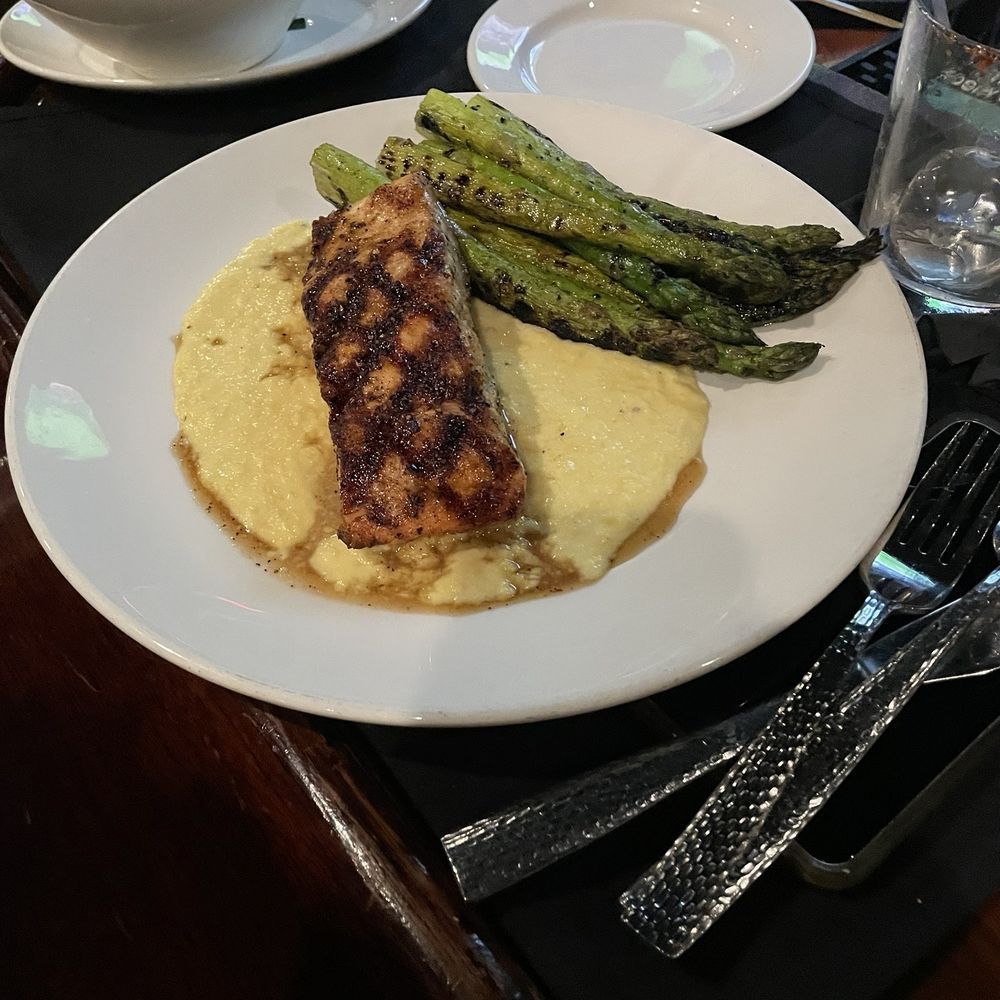 ChopHouse Thirteen - Salmon and asparagus - Bars Near Me - Jacksonville, Florida