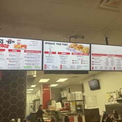 Menu board