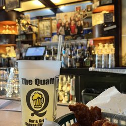 The Quaff Bar & Grill - Bar with margarita