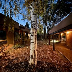 The Historic Taos Inn - Courtyard between Sandoval House and Helen's House