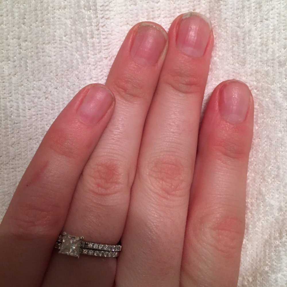 Bella Nails & Spa - You can still see pink shellac and glitter on some of my nails. I coulda done this at home. - Nail Salons Near Me - Tracy, California Bella Nails & Spa - You can still see pink shellac and glitter on some of my nails. I coulda done this at home. - Nail Salons Near Me - Tracy, California