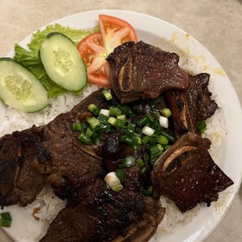Pho 777 - Short rib plate and white rice. - Vietnamese Near Me - Honolulu, Hawaii