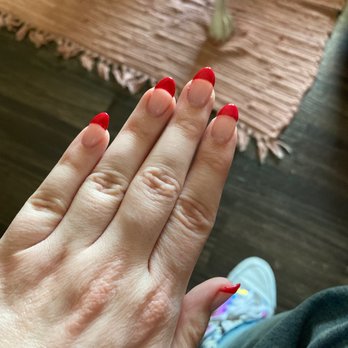 Sweet Nails and Spa - My mediocre nails that look nothing like the reference picture - Nail Salons Near Me - Austin, Texas Sweet Nails and Spa - My mediocre nails that look nothing like the reference picture - Nail Salons Near Me - Austin, Texas