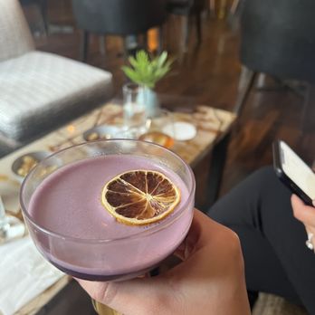 MKT Restaurant and Bar - Lavender Sour - New American Near Me - San Francisco, California