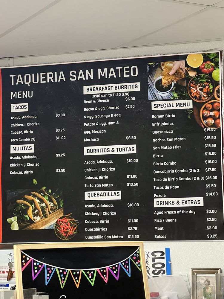 Taqueria San Mateo