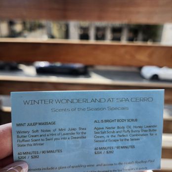 Spa Cerro - This place lacks hospitality - Massage Therapy Near Me - San Luis Obispo, California