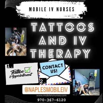 Naples Mobile IV - Infusions for tattoos. - IV Hydration Near Me Naples Mobile IV - Infusions for tattoos. - IV Hydration Near Me
