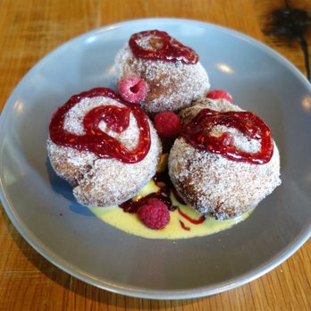 Monteverde - 07/07/18 Monteverde: Zeppole - Cardamom, Sugar, Seedling Farm Raspberries, Vanilla Cream - Italian Near Me - Chicago, Illinois Monteverde - 07/07/18 Monteverde: Zeppole - Cardamom, Sugar, Seedling Farm Raspberries, Vanilla Cream - Italian Near Me - Chicago, Illinois