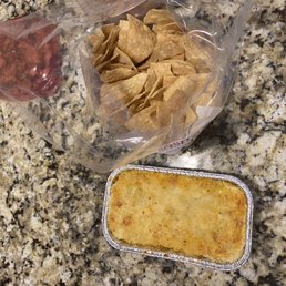 Mama Sita's chips and crab dip