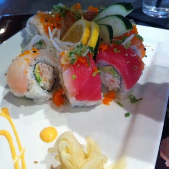 KuniSama - rainbow roll $12 real fresh and wonderfully done - Sushi Bars Near Me - Fresno, California KuniSama - rainbow roll $12 real fresh and wonderfully done - Sushi Bars Near Me - Fresno, California