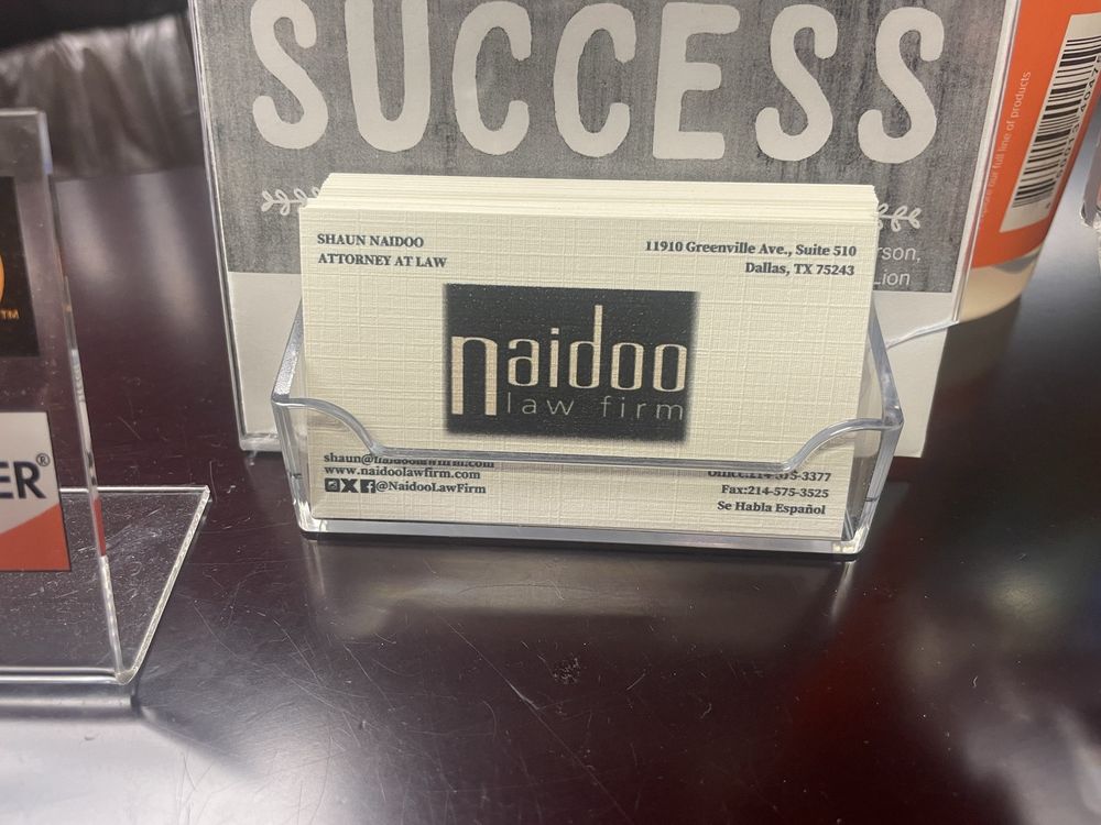 Law Offices of Shaun Naidoo - disability attorney in Dallas, TX