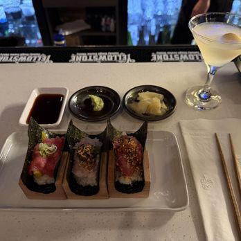 Norinori - handrolls lychee martini - Japanese Near Me - Brookline, Massachusetts