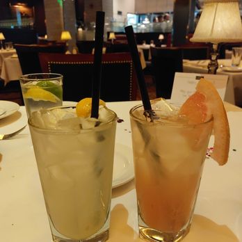 The Capital Grille - Fresh Mint Lemonade (L); Housemade Grapefruit Juice (R) - Steakhouses Near Me - Paramus, New Jersey The Capital Grille - Fresh Mint Lemonade (L); Housemade Grapefruit Juice (R) - Steakhouses Near Me - Paramus, New Jersey