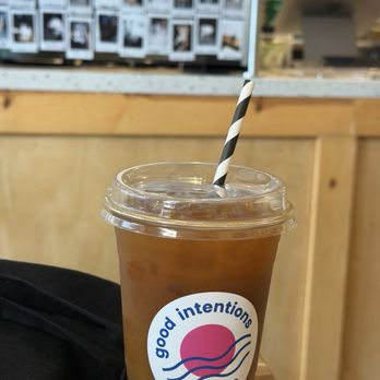 Good Intentions Coffee - Cold brew w lavender - Coffee & Tea Near Me - Los Angeles, California Good Intentions Coffee - Cold brew w lavender - Coffee & Tea Near Me - Los Angeles, California