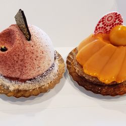 Lana's Dazzling Desserts - Individual Pastries: Coconut Chocolate and Mango Mousse