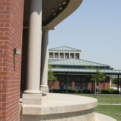 Outdoor stage in the quad area