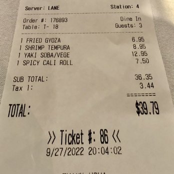 Sushi Gen - Meal for 3- $:40 - no leftovers - Sushi Bars Near Me - Bossier City, Louisiana Sushi Gen - Meal for 3- $:40 - no leftovers - Sushi Bars Near Me - Bossier City, Louisiana
