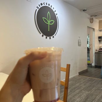 Sinceretea - Strawberry milk with rose jelly - Bubble Tea Near Me - San Jose, California Sinceretea - Strawberry milk with rose jelly - Bubble Tea Near Me - San Jose, California