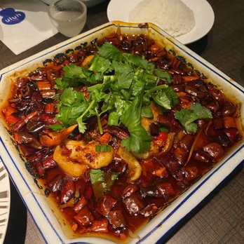 Uluh - Fish Fillet in Chili Oil - Tea Rooms Near Me - New York, New York Uluh - Fish Fillet in Chili Oil - Tea Rooms Near Me - New York, New York